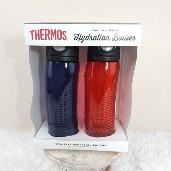 Thermos Dining Thermos Hydration Bottles Water Bottle Lot Royal
